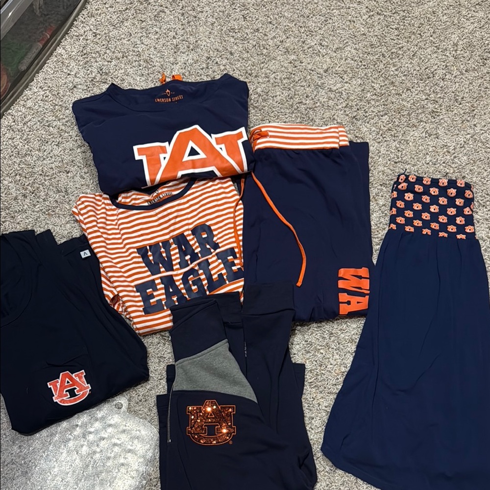 6 Piece Auburn Apparel Bundle